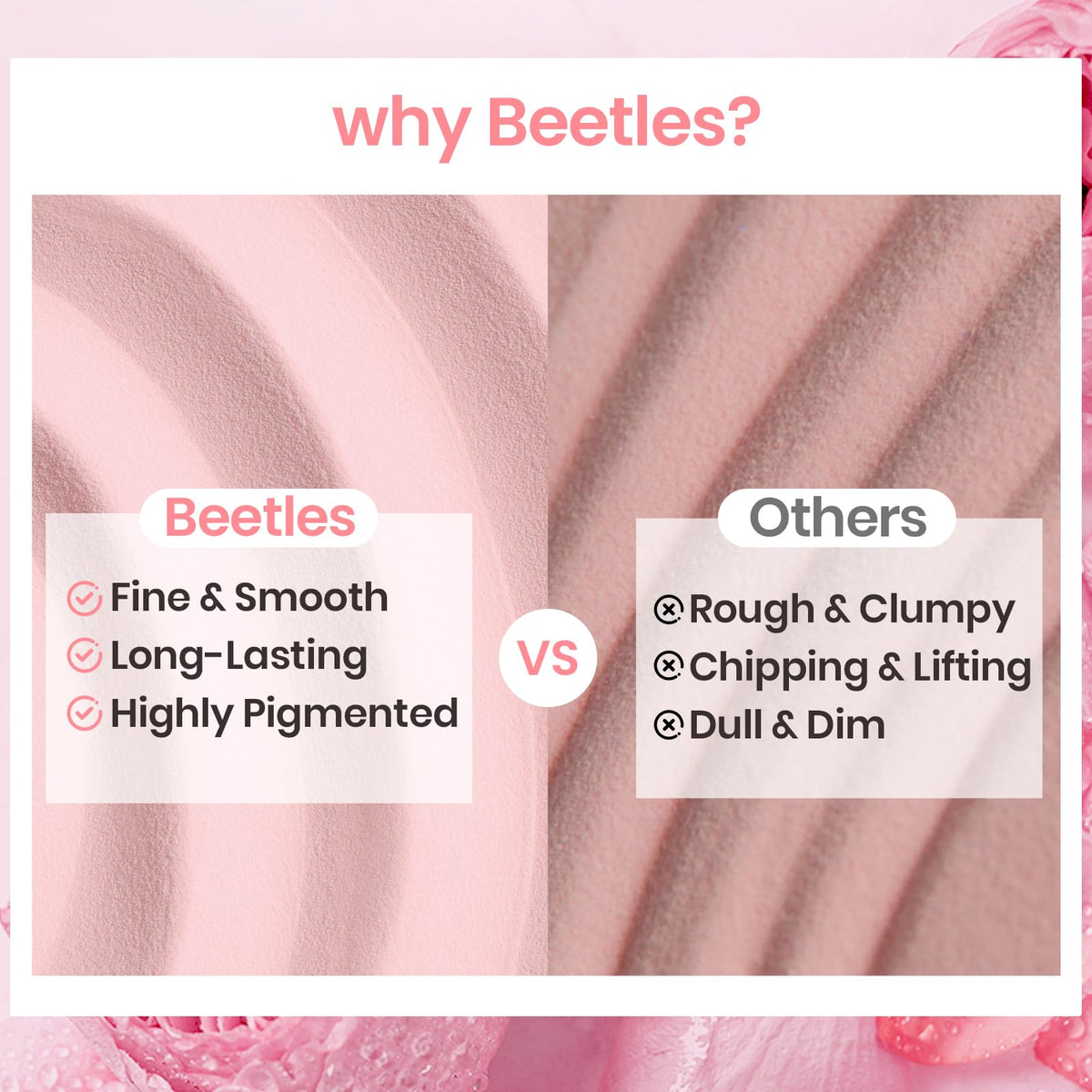 Beetles Dip Powder top coat delivers a glossy, chip-resistant finish for lasting nail shine.