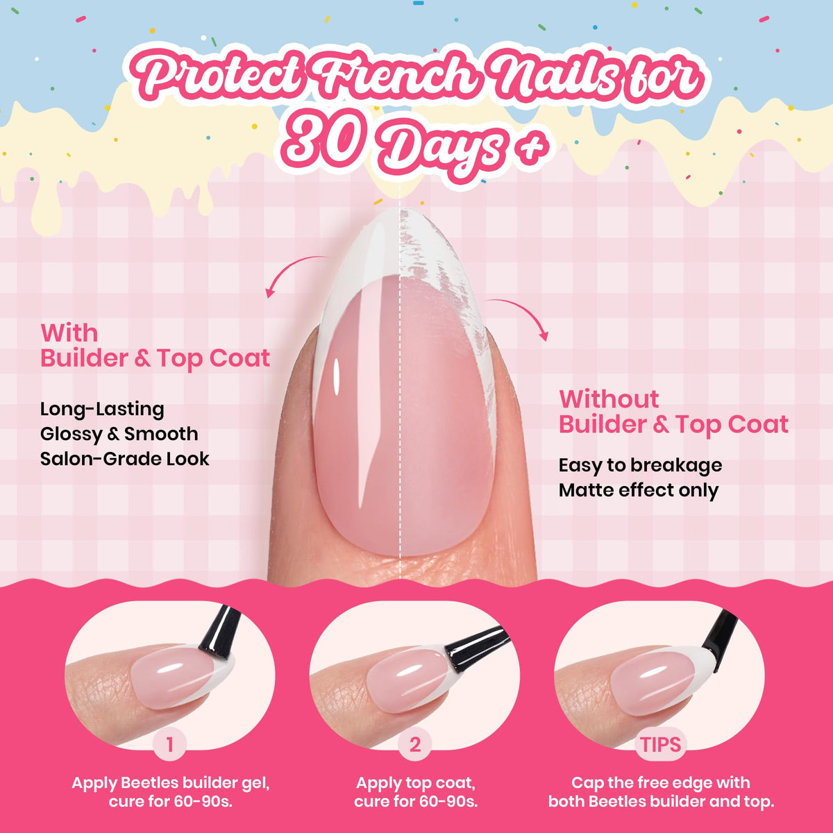 Beetles DIY nail art with diamonds and color ideas