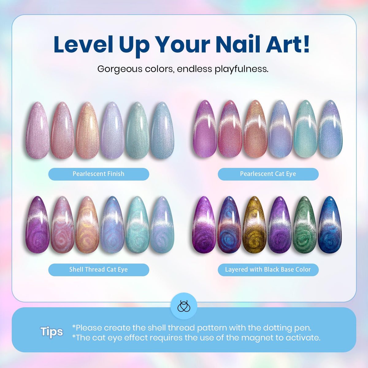 Beetles dual-ended pen for precise nail art swirls and accents.