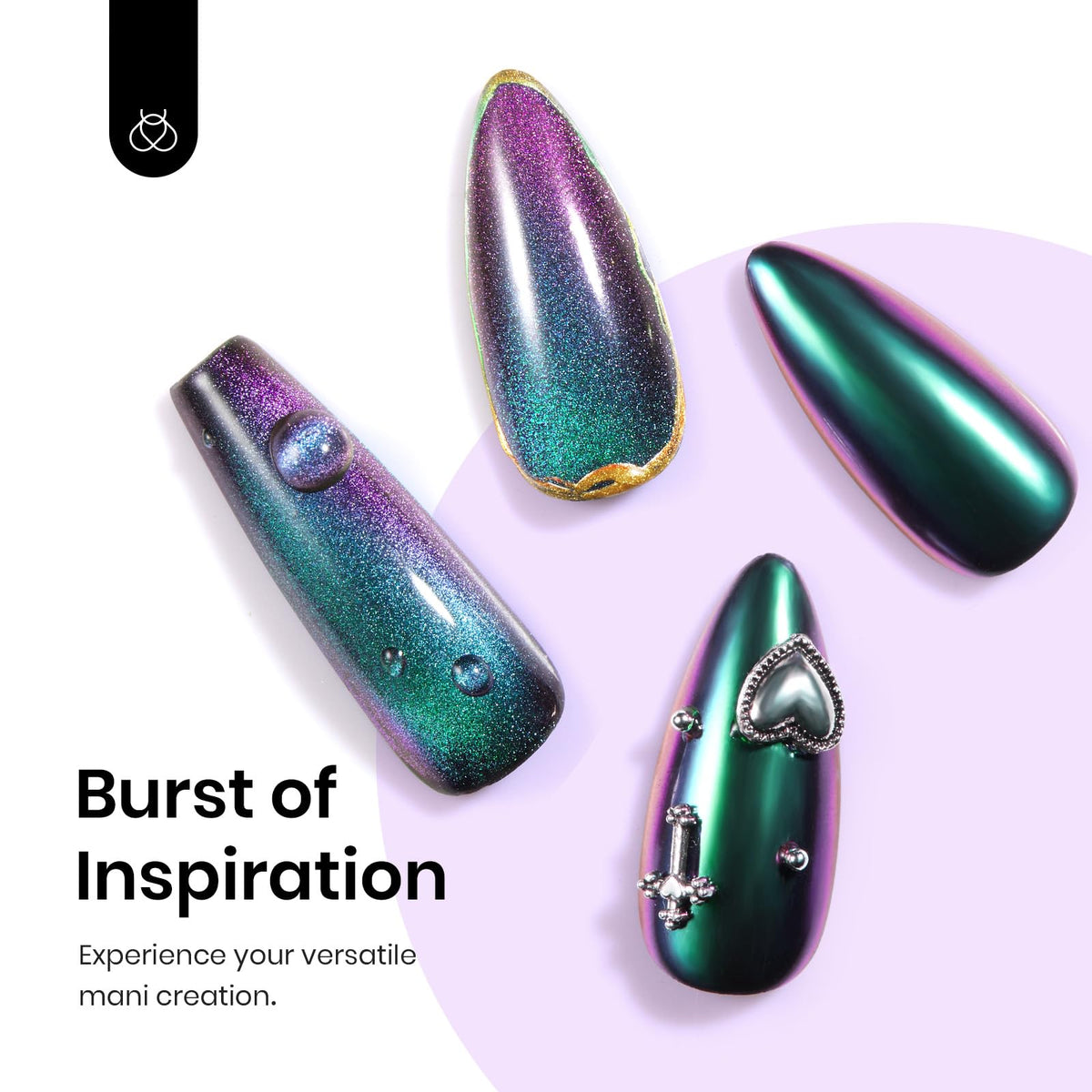 Beetles Double-Ended Sponge Stick for precise powder application and blending