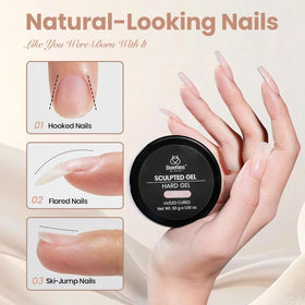 Beetles dual-ended nail pen enables precise shaping and detailing.
