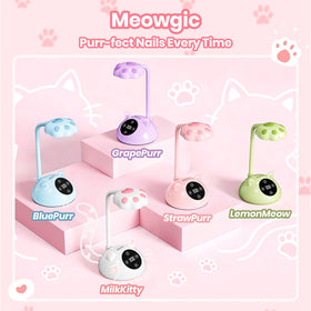 Beetles Meowgic lamp features dual UV/LED for gel compatibility.