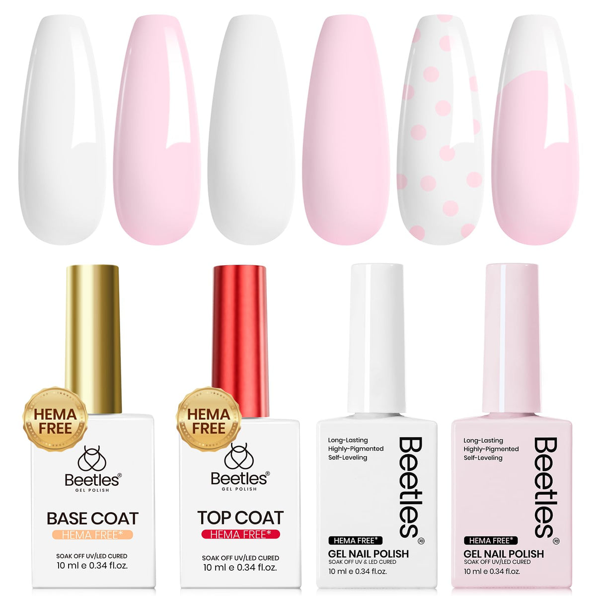 Beetles summer nails look ready with pastel set for beginners and pros