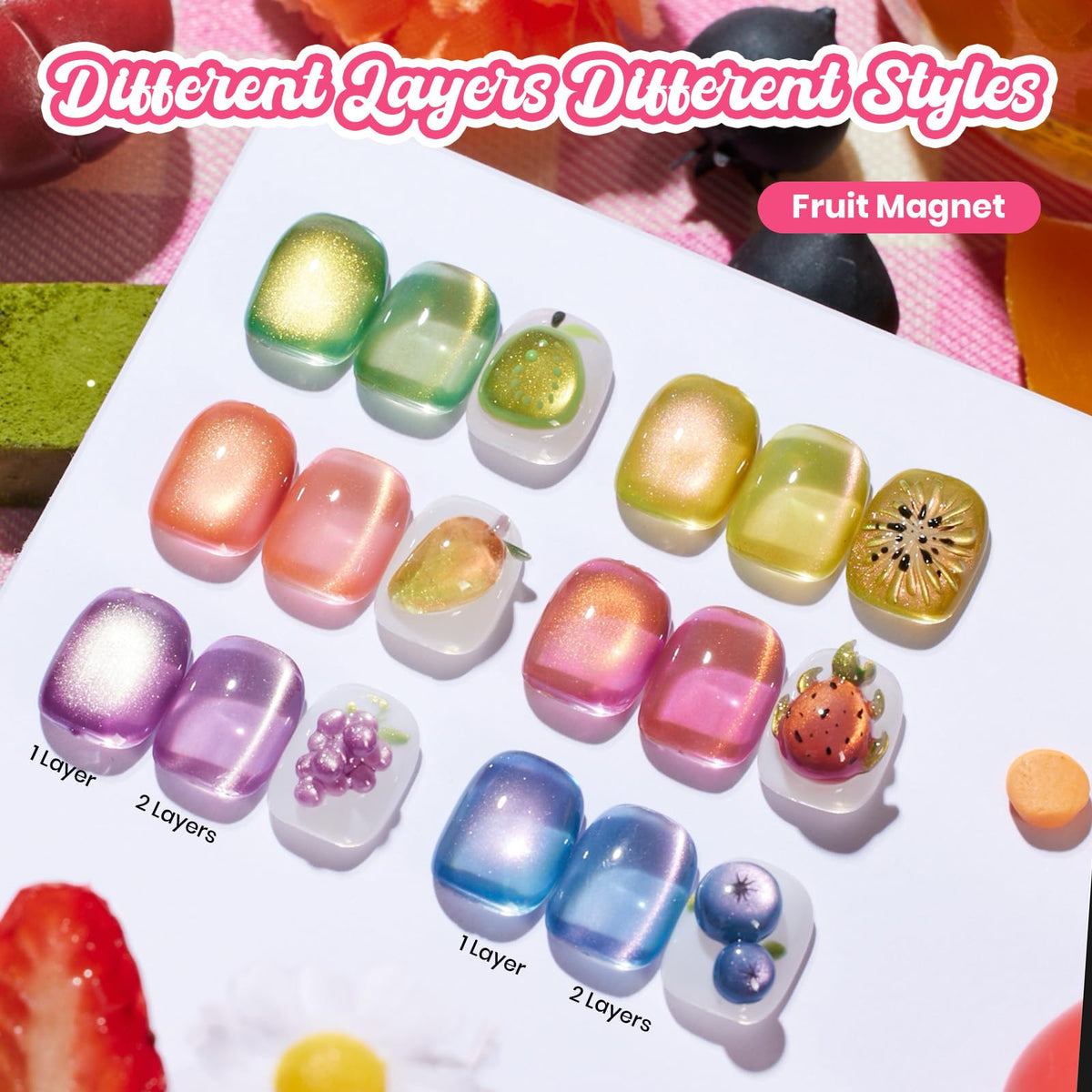 Beetles Fruit Magnet Cat Eye Mango shade provides warm glow for versatile day-to-night looks