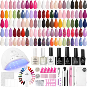 Beetles Gel Nail Kit UV lamp for at-home salon-quality nails