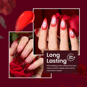Beetles purple shade gel polish for bold evening looks