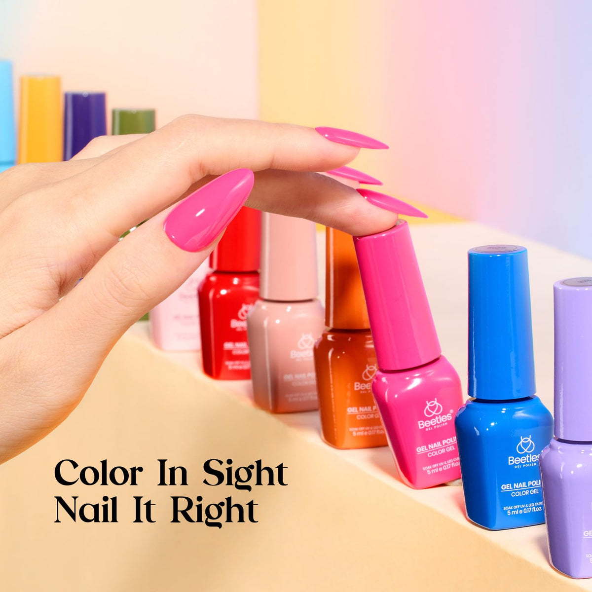 Beetles Mood Mosaic 35 colors for versatile seasonal looks and easy color changes