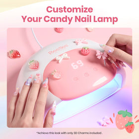 Beetles Gel Polish Nail Lamp spacious chamber fits hands and feet