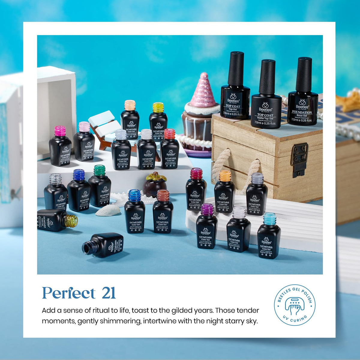 Beetles Gel Polish neon collection swatches show bold colors for statement nails.