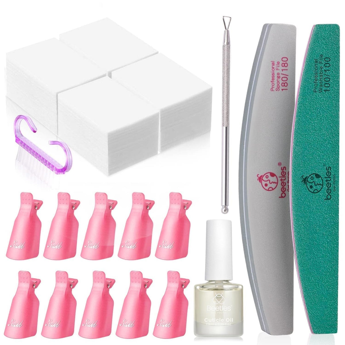 Beetles Gel Polish Remover Kit gift box perfect for gifting.