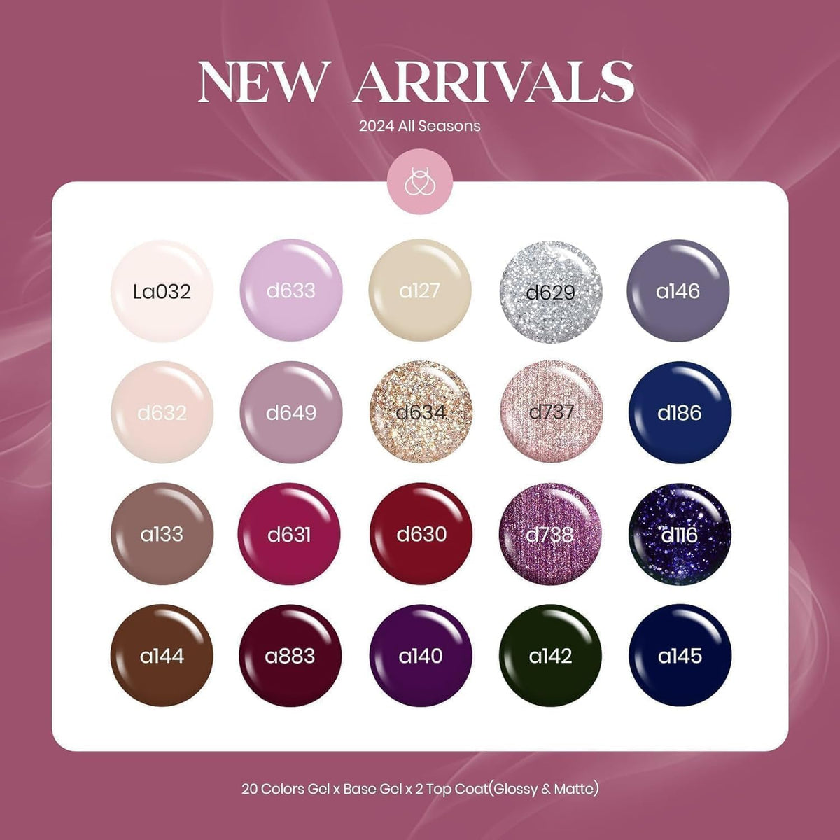 Beetles Gel Polish Set nude and brown shades for everyday looks