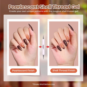Beetles Gel Polish Set brush inside view for easy application.
