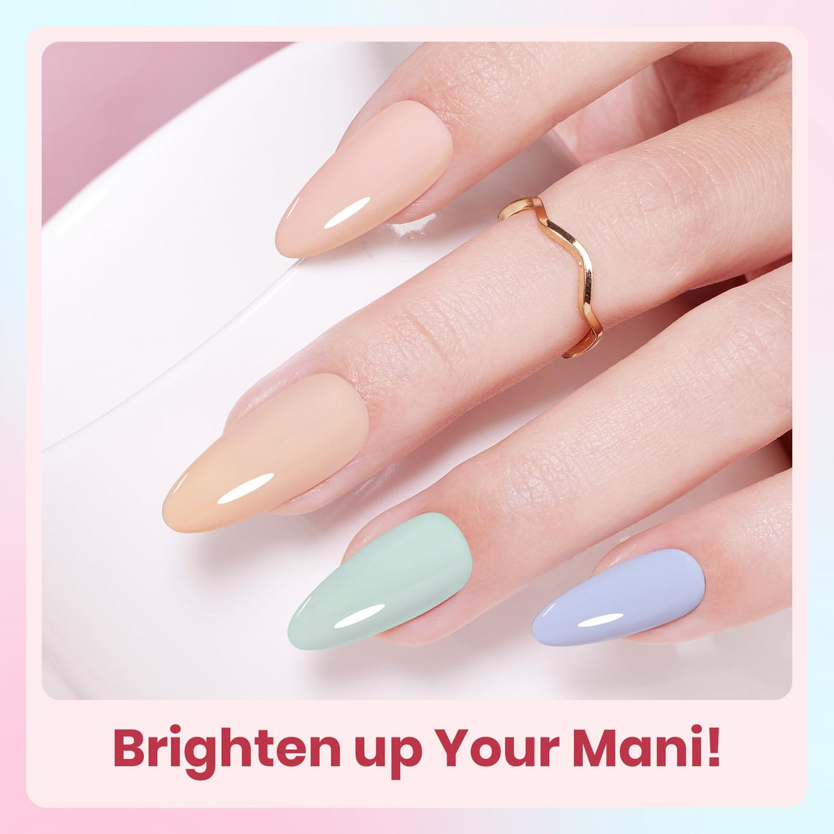 Beetles Gel Polish Soft Manifest chip-resistant formula for weeks of wear.