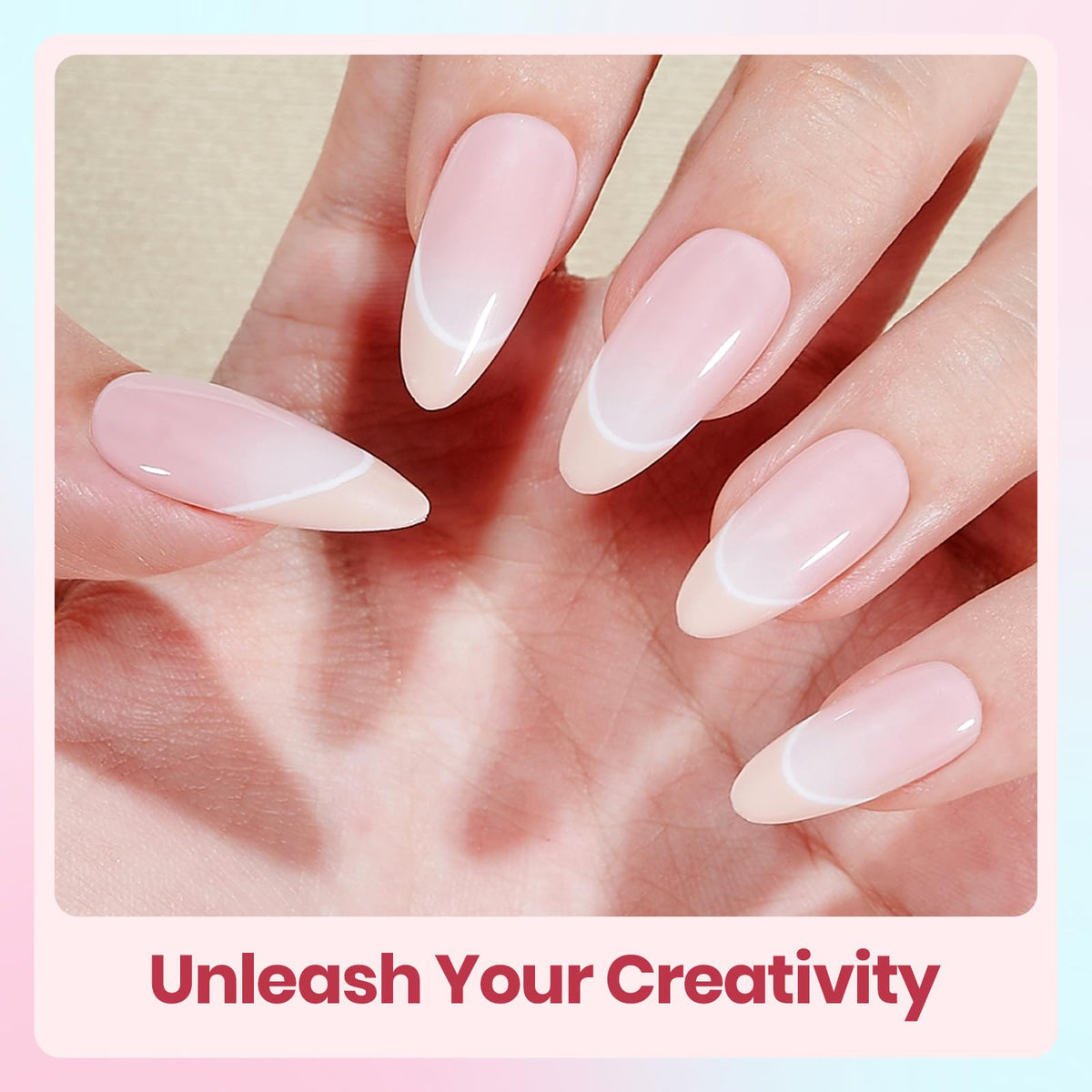 Beetles Gel Polish Soft Manifest glossy finish highlighting long-lasting shine.
