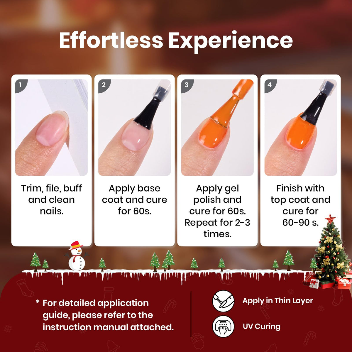 Beetles gift box packaging makes a ready gift for nail lovers.