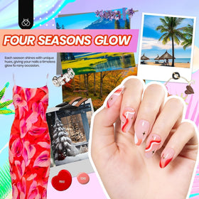 Beetles glitter top coat 7.5ml adds festive sparkle and design options