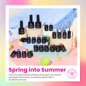 Beetles base-top-coat-included kit ensures smooth, glossy nails.