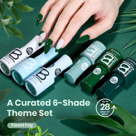 Beetles Green Gel Polish Light Blue bottle ideal for fresh spring nails