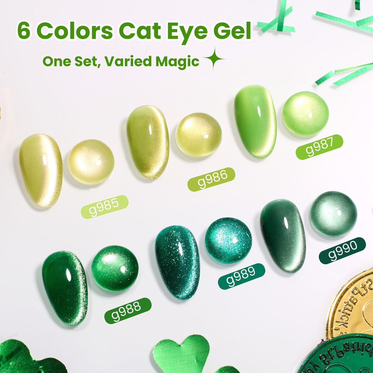 Beetles Green Spirit Lime Green Gel Polish for bright, eye-catching manicure options.