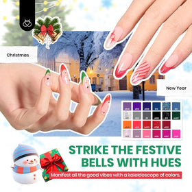 Beetles instruction manual guides beginners through DIY nails.