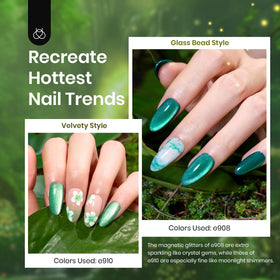 Beetles Jelly glitter texture close-up showing shimmering finish for chic nails