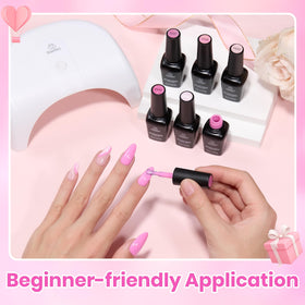 Beetles gel polish long-lasting shine on nails with proper application.