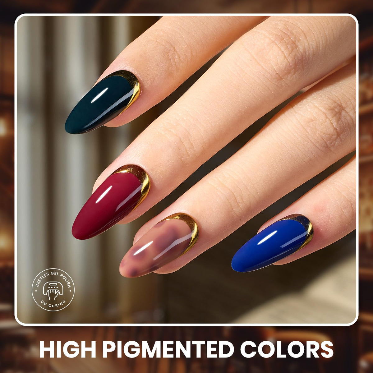 Beetles Manhattan glossy top coat delivers high-shine finish