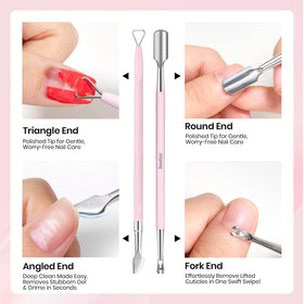 Beetles pushers triangle/angled end for deep cleaning