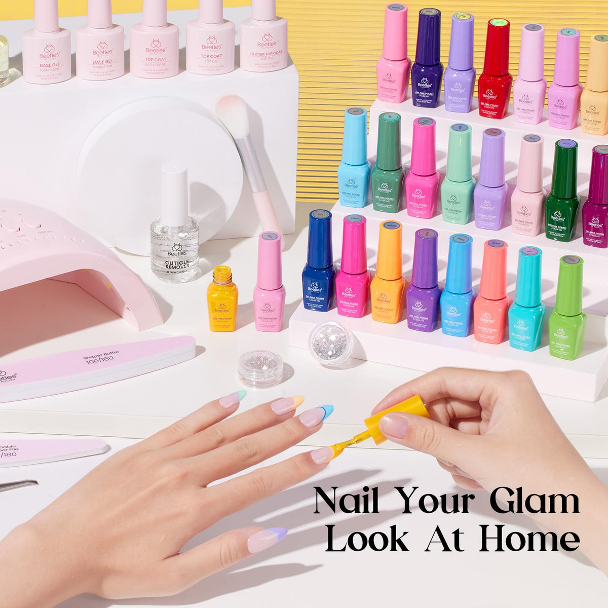 Beetles matte top coat creates modern finishes and chic textures.