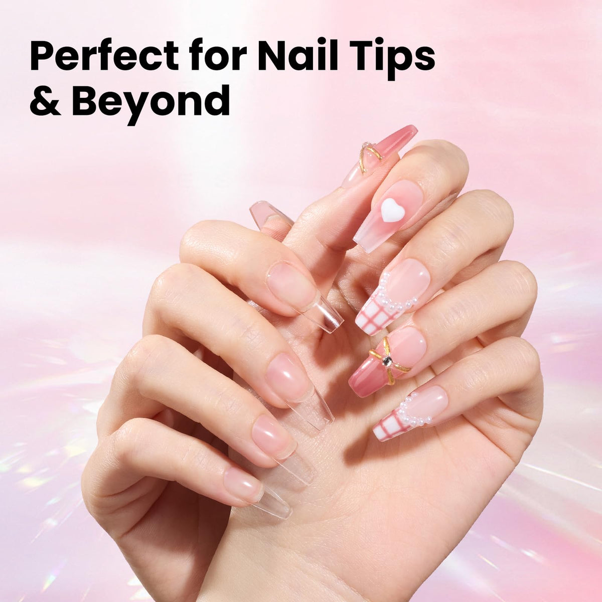 Beetles Mini UV Light compatible with base and top coats for nails