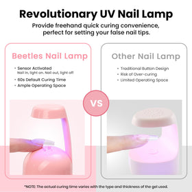 Beetles Mini UV Light ideal DIY manicure tool for home use