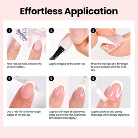 Beetles nail art DIY use case, easy to customize at home.