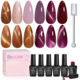 Beetles nail art kit ready for quick at-home design and creativity.