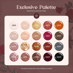 Beetles Verse of Roses nail art with rose motifs inspires elegant daily looks.