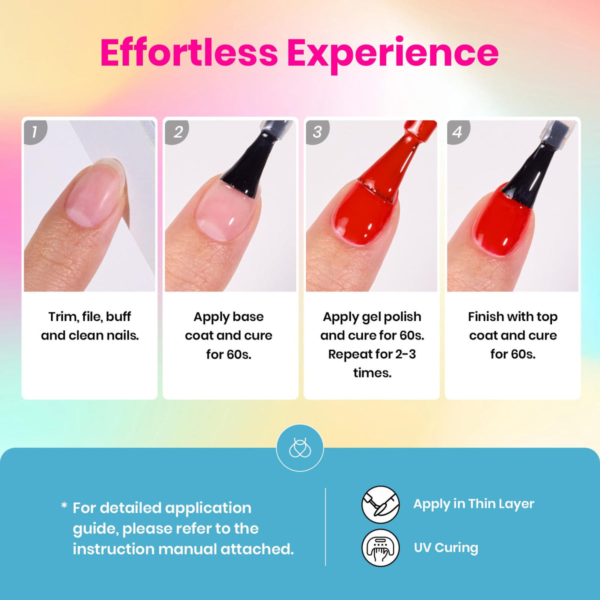 Beetles gel-nail polish remover-friendly for clean, quick sessions.