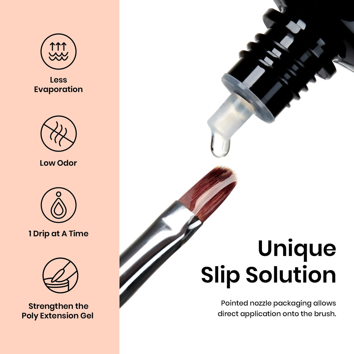 Beetles Nail File included for prep and shaping