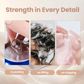 Beetles nail files and prep tools ensure smooth shaping and finishing.
