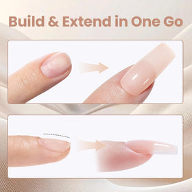 Beetles nail glue provides secure adhesion for longer-lasting extensions.