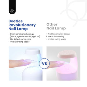 Beetles nail glue bottle with tools for DIY nails