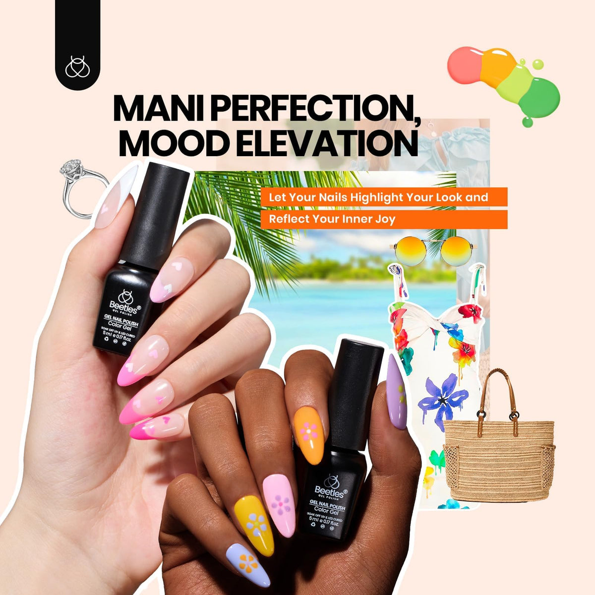 Beetles nail softener and cuticle oil prep nails