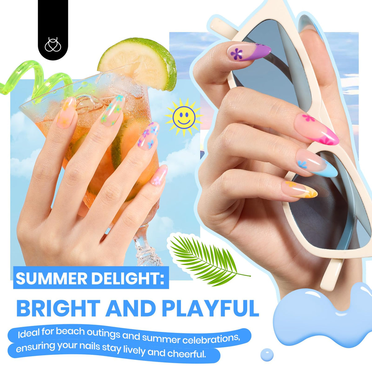 Beetles manicure tools and cuticle oil for prep and finish