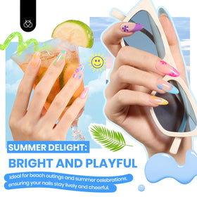 Beetles manicure tools and cuticle oil for prep and finish