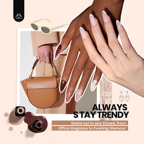 Beetles nail tools kit for easy home manicure