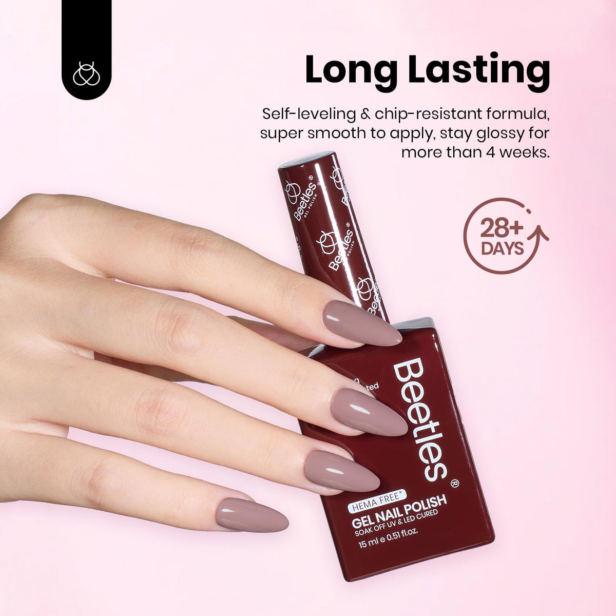 Beetles packaging box image communicates a professional salon-grade kit for home use