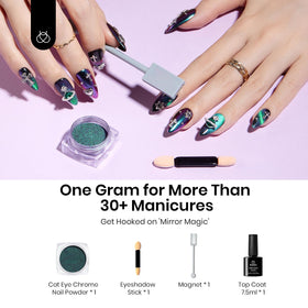 Beetles No-Wipe Gel Top Coat bottle provides a smooth, lasting finish