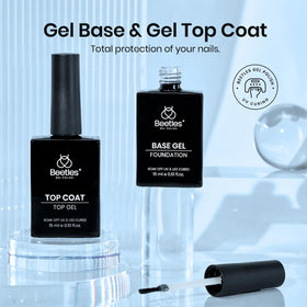 Beetles No-Wipe Top Coat provides a durable, chip-resistant shine