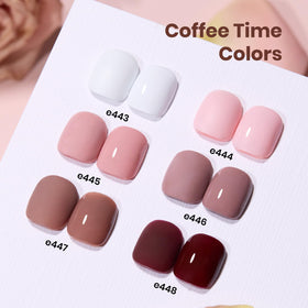 Beetles Nude Gel Polish with a glossy salon finish delivers long-lasting shine on nails.