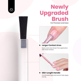 Beetles Nude Pink formula promises durable wear with proper prep and cure.