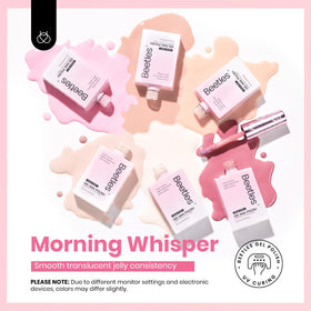 Beetles Nude Pink package design, gift-ready and compact.