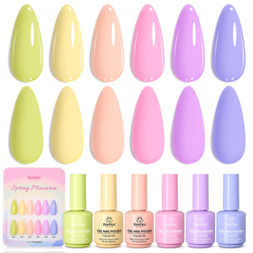 Beetles Pastel Gel Polish Milky Pink with smooth, buildable spring shade for nails